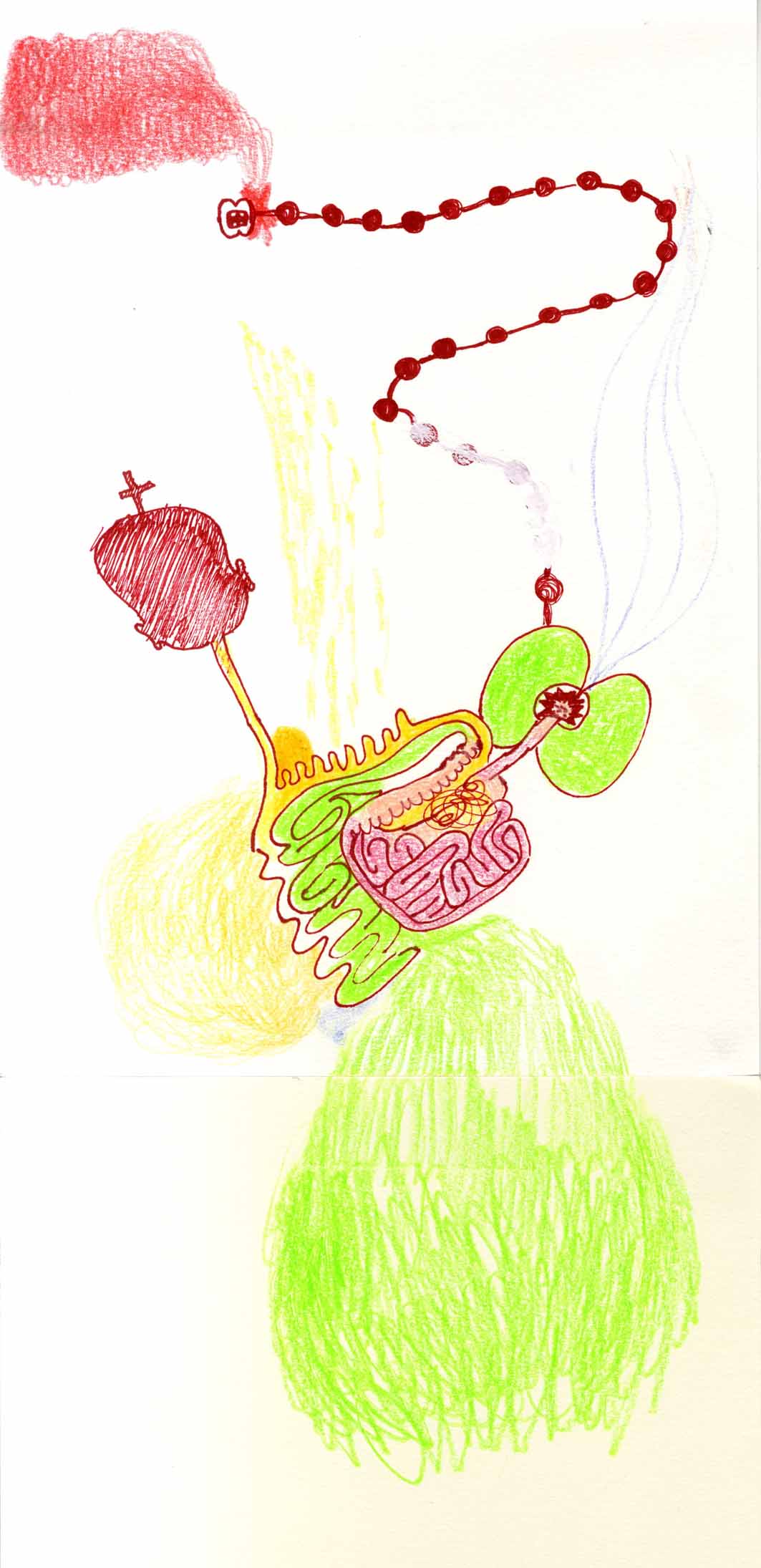 Julia Hinterberger Apfel an Hans Scheirl