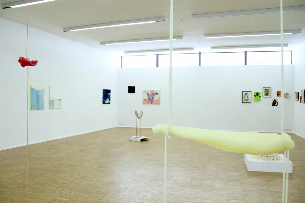 Ausstellungsansicht Maerz 14 mit Rudolf Polansky Anne Schneider Ziggy Owens Ilona Rainer Pranter Julia Hinterberger Daniel Franz Rappitsch