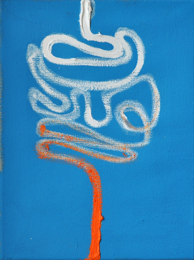 Julia Hinterberger Verdauung Öl auf Leinwand 40 x 30 cm 2013
