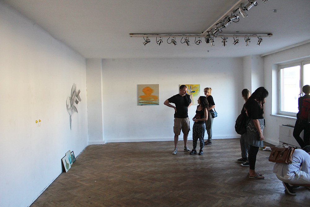 Ausstellungseröffnung Lemon Garden, Julia Hinterberger und Elitsa Velikova, 2015, IMG_5928